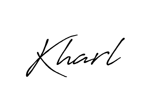 It looks lik you need a new signature style for name Kharl. Design unique handwritten (Antro_Vectra_Bolder) signature with our free signature maker in just a few clicks. Kharl signature style 7 images and pictures png