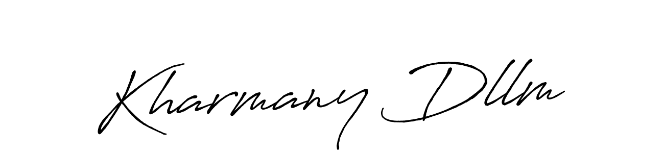 Similarly Antro_Vectra_Bolder is the best handwritten signature design. Signature creator online .You can use it as an online autograph creator for name Kharmany Dllm. Kharmany Dllm signature style 7 images and pictures png