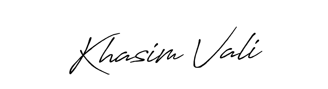 Similarly Antro_Vectra_Bolder is the best handwritten signature design. Signature creator online .You can use it as an online autograph creator for name Khasim Vali. Khasim Vali signature style 7 images and pictures png