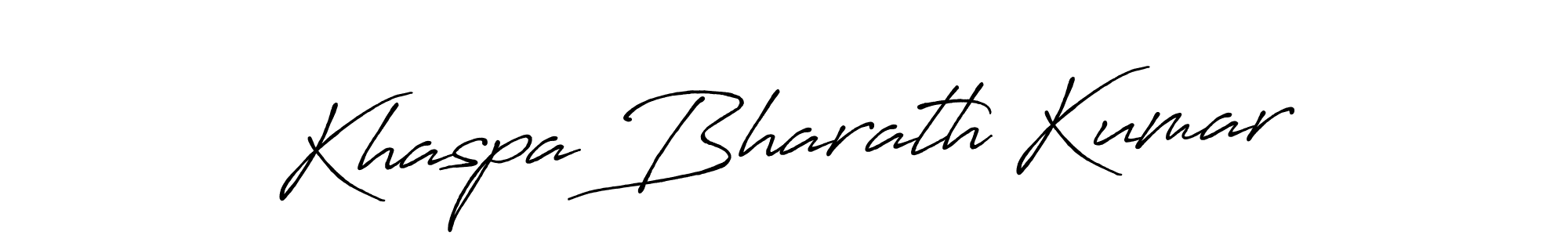 You should practise on your own different ways (Antro_Vectra_Bolder) to write your name (Khaspa Bharath Kumar) in signature. don't let someone else do it for you. Khaspa Bharath Kumar signature style 7 images and pictures png