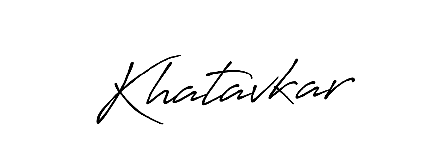 It looks lik you need a new signature style for name Khatavkar. Design unique handwritten (Antro_Vectra_Bolder) signature with our free signature maker in just a few clicks. Khatavkar signature style 7 images and pictures png