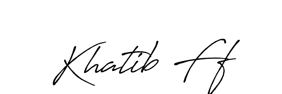 Best and Professional Signature Style for Khatib Ff. Antro_Vectra_Bolder Best Signature Style Collection. Khatib Ff signature style 7 images and pictures png