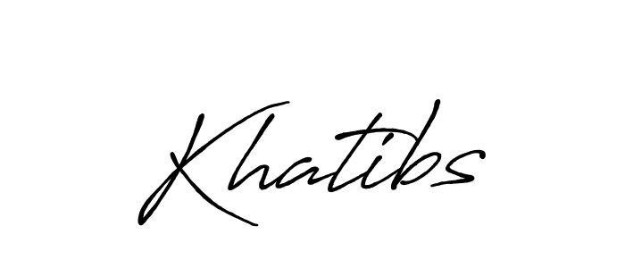 Antro_Vectra_Bolder is a professional signature style that is perfect for those who want to add a touch of class to their signature. It is also a great choice for those who want to make their signature more unique. Get Khatibs name to fancy signature for free. Khatibs signature style 7 images and pictures png