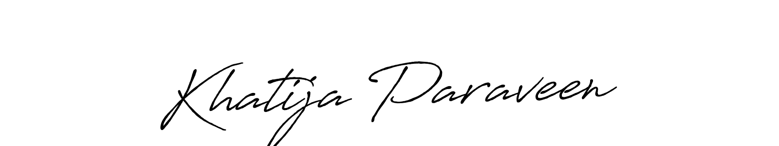 Best and Professional Signature Style for Khatija Paraveen. Antro_Vectra_Bolder Best Signature Style Collection. Khatija Paraveen signature style 7 images and pictures png