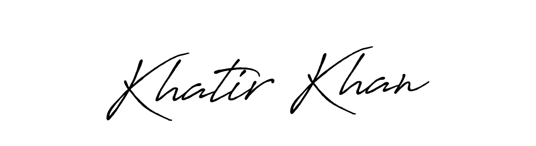 How to Draw Khatir Khan signature style? Antro_Vectra_Bolder is a latest design signature styles for name Khatir Khan. Khatir Khan signature style 7 images and pictures png