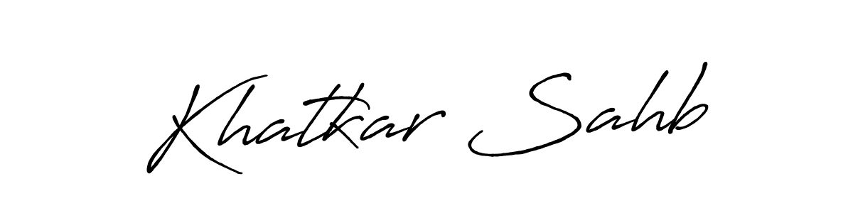 You can use this online signature creator to create a handwritten signature for the name Khatkar Sahb. This is the best online autograph maker. Khatkar Sahb signature style 7 images and pictures png