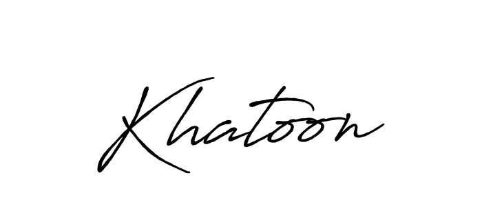 Once you've used our free online signature maker to create your best signature Antro_Vectra_Bolder style, it's time to enjoy all of the benefits that Khatoon name signing documents. Khatoon signature style 7 images and pictures png