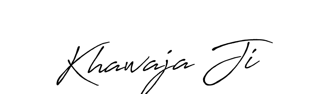 It looks lik you need a new signature style for name Khawaja Ji. Design unique handwritten (Antro_Vectra_Bolder) signature with our free signature maker in just a few clicks. Khawaja Ji signature style 7 images and pictures png