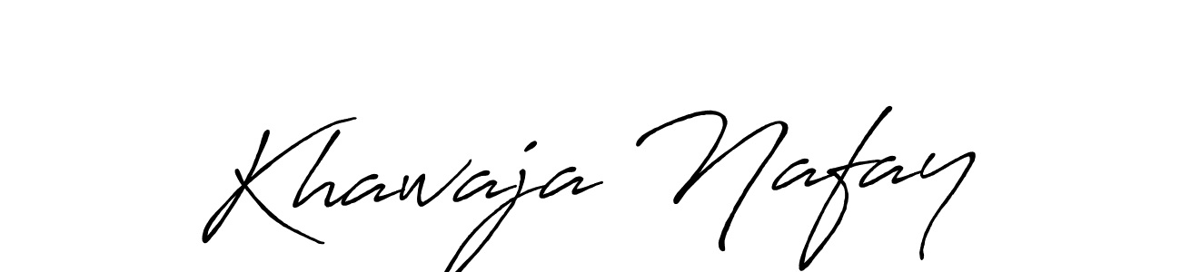It looks lik you need a new signature style for name Khawaja Nafay. Design unique handwritten (Antro_Vectra_Bolder) signature with our free signature maker in just a few clicks. Khawaja Nafay signature style 7 images and pictures png