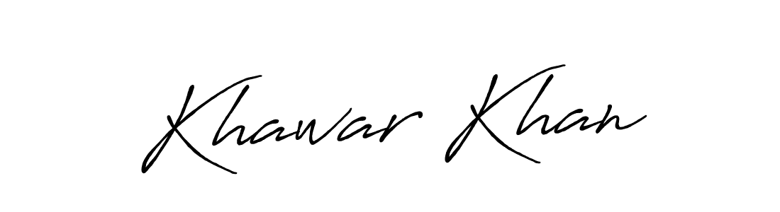 Best and Professional Signature Style for Khawar Khan. Antro_Vectra_Bolder Best Signature Style Collection. Khawar Khan signature style 7 images and pictures png
