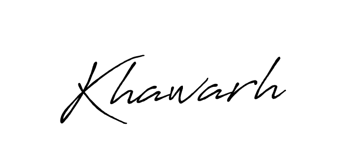 Make a beautiful signature design for name Khawarh. Use this online signature maker to create a handwritten signature for free. Khawarh signature style 7 images and pictures png