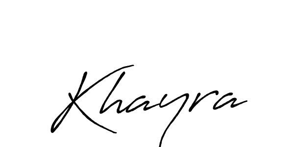 Make a beautiful signature design for name Khayra. Use this online signature maker to create a handwritten signature for free. Khayra signature style 7 images and pictures png