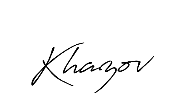 Also You can easily find your signature by using the search form. We will create Khazov name handwritten signature images for you free of cost using Antro_Vectra_Bolder sign style. Khazov signature style 7 images and pictures png