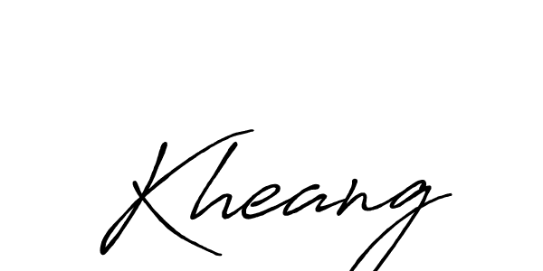 How to Draw Kheang signature style? Antro_Vectra_Bolder is a latest design signature styles for name Kheang. Kheang signature style 7 images and pictures png