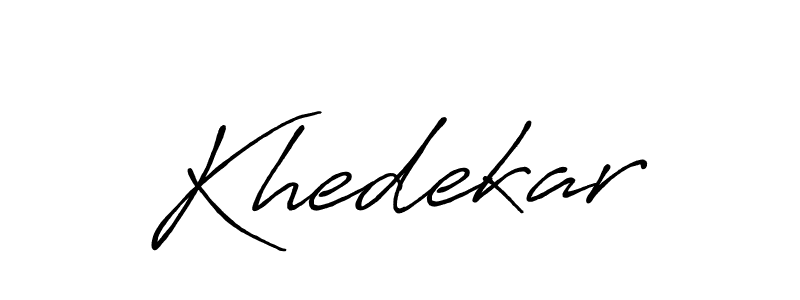 Make a beautiful signature design for name Khedekar. Use this online signature maker to create a handwritten signature for free. Khedekar signature style 7 images and pictures png
