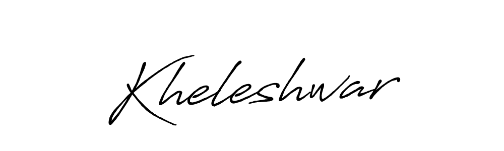 It looks lik you need a new signature style for name Kheleshwar. Design unique handwritten (Antro_Vectra_Bolder) signature with our free signature maker in just a few clicks. Kheleshwar signature style 7 images and pictures png