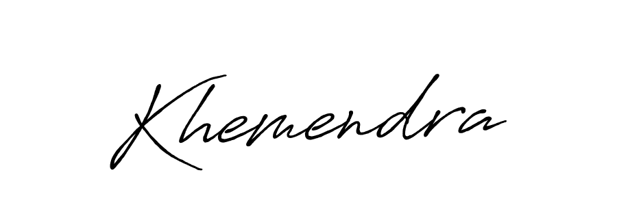 if you are searching for the best signature style for your name Khemendra. so please give up your signature search. here we have designed multiple signature styles  using Antro_Vectra_Bolder. Khemendra signature style 7 images and pictures png