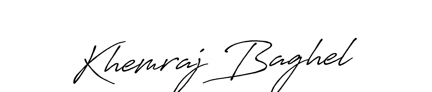 The best way (Antro_Vectra_Bolder) to make a short signature is to pick only two or three words in your name. The name Khemraj Baghel include a total of six letters. For converting this name. Khemraj Baghel signature style 7 images and pictures png