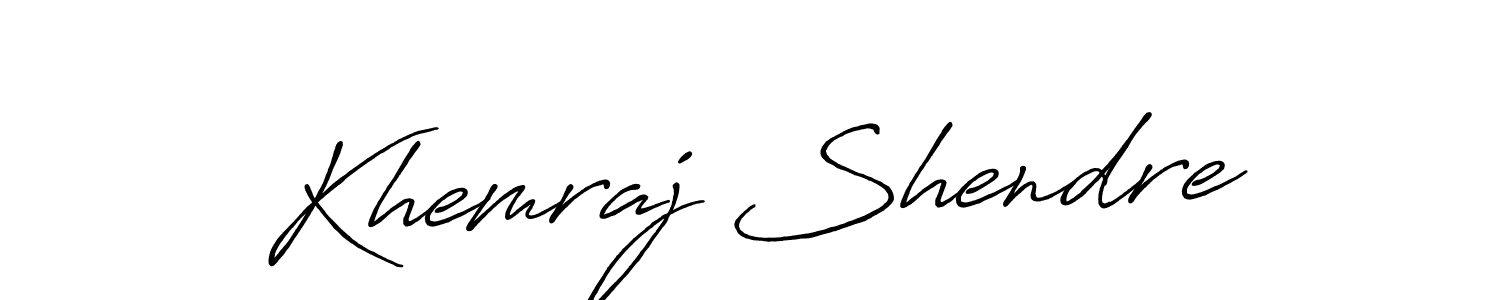 Make a beautiful signature design for name Khemraj Shendre. Use this online signature maker to create a handwritten signature for free. Khemraj Shendre signature style 7 images and pictures png