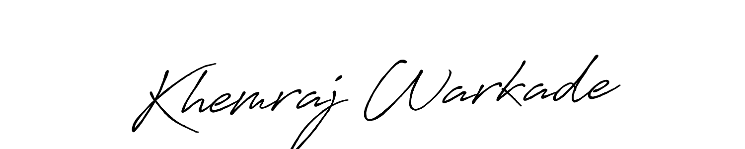 Make a short Khemraj Warkade signature style. Manage your documents anywhere anytime using Antro_Vectra_Bolder. Create and add eSignatures, submit forms, share and send files easily. Khemraj Warkade signature style 7 images and pictures png