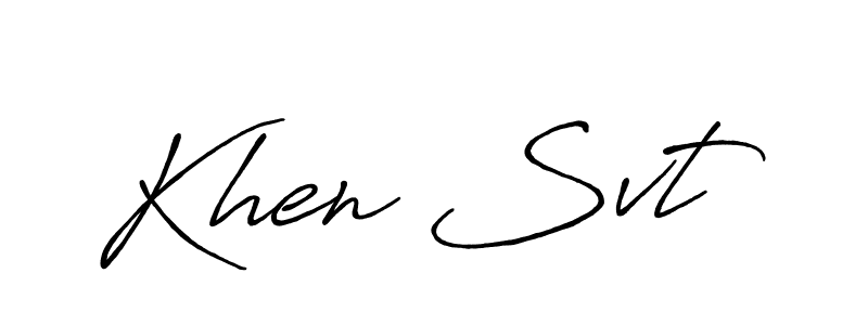 How to Draw Khen Svt signature style? Antro_Vectra_Bolder is a latest design signature styles for name Khen Svt. Khen Svt signature style 7 images and pictures png