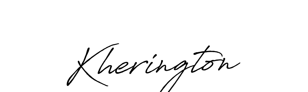 Also You can easily find your signature by using the search form. We will create Kherington name handwritten signature images for you free of cost using Antro_Vectra_Bolder sign style. Kherington signature style 7 images and pictures png