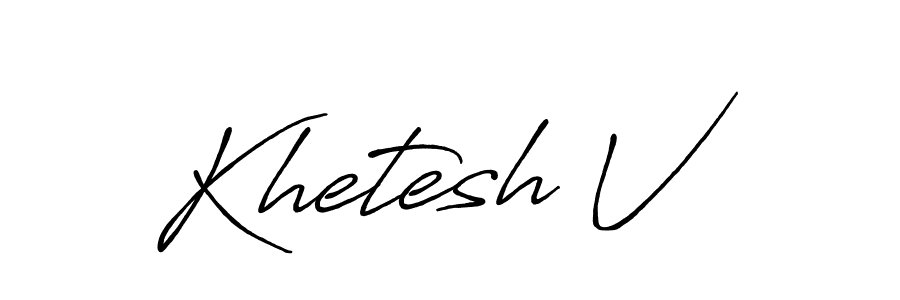 How to Draw Khetesh V signature style? Antro_Vectra_Bolder is a latest design signature styles for name Khetesh V. Khetesh V signature style 7 images and pictures png