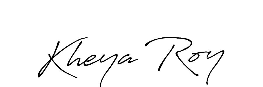 Antro_Vectra_Bolder is a professional signature style that is perfect for those who want to add a touch of class to their signature. It is also a great choice for those who want to make their signature more unique. Get Kheya Roy name to fancy signature for free. Kheya Roy signature style 7 images and pictures png