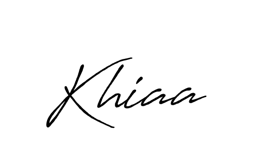 Once you've used our free online signature maker to create your best signature Antro_Vectra_Bolder style, it's time to enjoy all of the benefits that Khiaa name signing documents. Khiaa signature style 7 images and pictures png