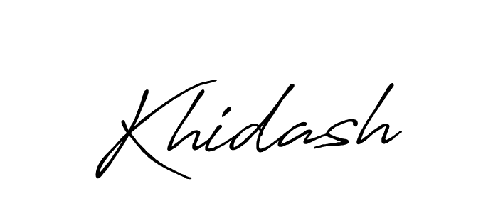 Antro_Vectra_Bolder is a professional signature style that is perfect for those who want to add a touch of class to their signature. It is also a great choice for those who want to make their signature more unique. Get Khidash name to fancy signature for free. Khidash signature style 7 images and pictures png