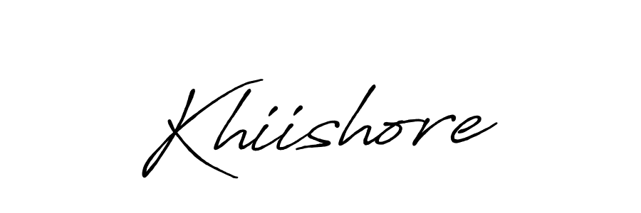 Make a short Khiishore signature style. Manage your documents anywhere anytime using Antro_Vectra_Bolder. Create and add eSignatures, submit forms, share and send files easily. Khiishore signature style 7 images and pictures png