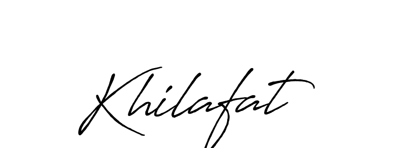 Also we have Khilafat name is the best signature style. Create professional handwritten signature collection using Antro_Vectra_Bolder autograph style. Khilafat signature style 7 images and pictures png