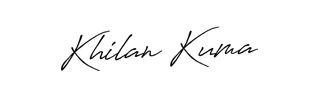 Check out images of Autograph of Khilan Kuma name. Actor Khilan Kuma Signature Style. Antro_Vectra_Bolder is a professional sign style online. Khilan Kuma signature style 7 images and pictures png