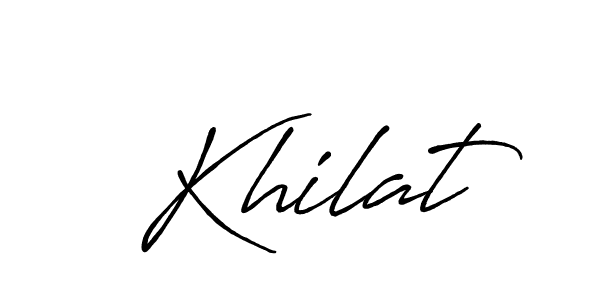 Best and Professional Signature Style for Khilat. Antro_Vectra_Bolder Best Signature Style Collection. Khilat signature style 7 images and pictures png