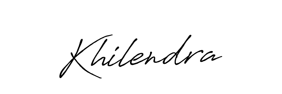 Once you've used our free online signature maker to create your best signature Antro_Vectra_Bolder style, it's time to enjoy all of the benefits that Khilendra name signing documents. Khilendra signature style 7 images and pictures png