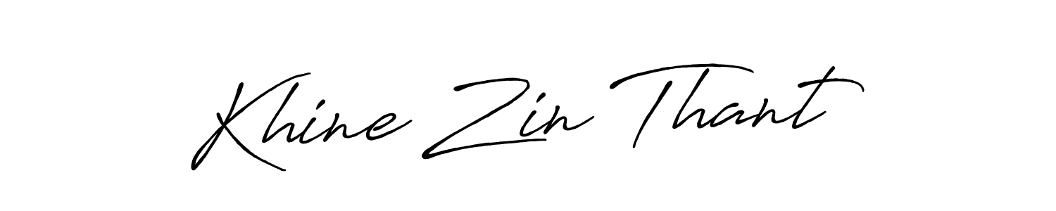 How to Draw Khine Zin Thant signature style? Antro_Vectra_Bolder is a latest design signature styles for name Khine Zin Thant. Khine Zin Thant signature style 7 images and pictures png