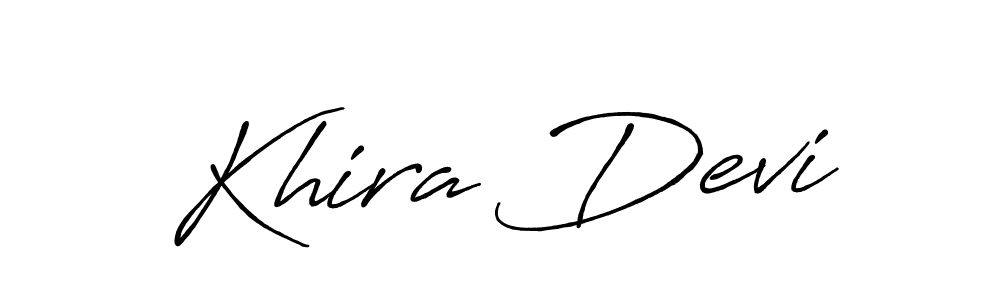 See photos of Khira Devi official signature by Spectra . Check more albums & portfolios. Read reviews & check more about Antro_Vectra_Bolder font. Khira Devi signature style 7 images and pictures png