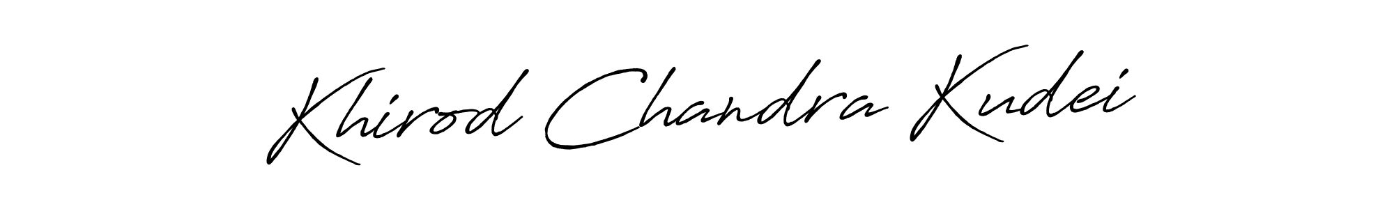 Similarly Antro_Vectra_Bolder is the best handwritten signature design. Signature creator online .You can use it as an online autograph creator for name Khirod Chandra Kudei. Khirod Chandra Kudei signature style 7 images and pictures png