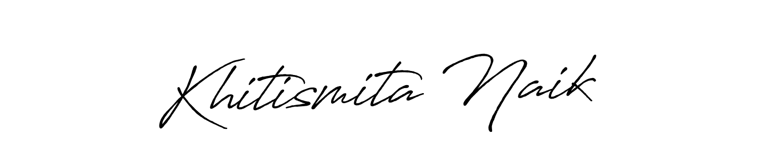 Similarly Antro_Vectra_Bolder is the best handwritten signature design. Signature creator online .You can use it as an online autograph creator for name Khitismita Naik. Khitismita Naik signature style 7 images and pictures png