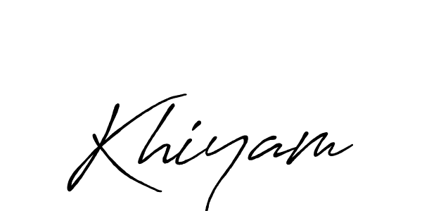 Antro_Vectra_Bolder is a professional signature style that is perfect for those who want to add a touch of class to their signature. It is also a great choice for those who want to make their signature more unique. Get Khiyam name to fancy signature for free. Khiyam signature style 7 images and pictures png