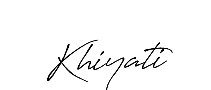 Similarly Antro_Vectra_Bolder is the best handwritten signature design. Signature creator online .You can use it as an online autograph creator for name Khiyati. Khiyati signature style 7 images and pictures png