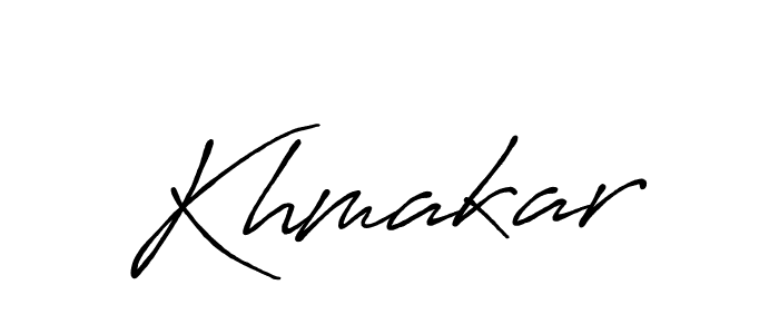 Make a beautiful signature design for name Khmakar. Use this online signature maker to create a handwritten signature for free. Khmakar signature style 7 images and pictures png