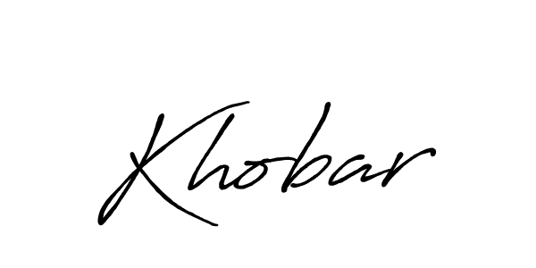 Once you've used our free online signature maker to create your best signature Antro_Vectra_Bolder style, it's time to enjoy all of the benefits that Khobar name signing documents. Khobar signature style 7 images and pictures png