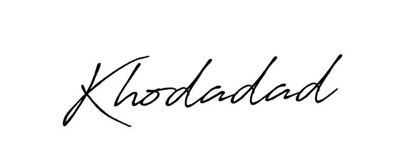 How to make Khodadad signature? Antro_Vectra_Bolder is a professional autograph style. Create handwritten signature for Khodadad name. Khodadad signature style 7 images and pictures png