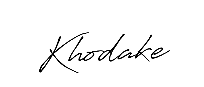 Make a short Khodake signature style. Manage your documents anywhere anytime using Antro_Vectra_Bolder. Create and add eSignatures, submit forms, share and send files easily. Khodake signature style 7 images and pictures png