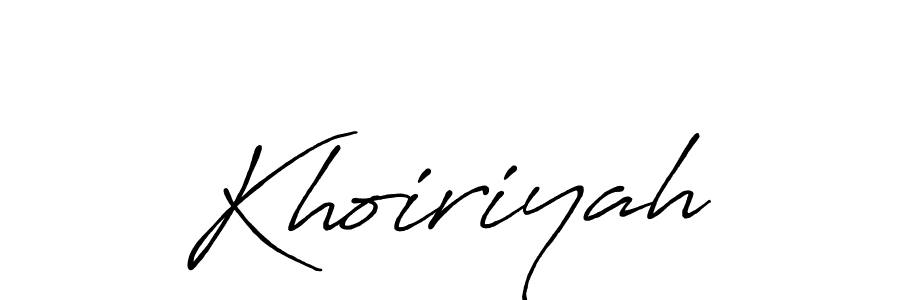 You can use this online signature creator to create a handwritten signature for the name Khoiriyah. This is the best online autograph maker. Khoiriyah signature style 7 images and pictures png