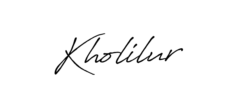 Best and Professional Signature Style for Kholilur. Antro_Vectra_Bolder Best Signature Style Collection. Kholilur signature style 7 images and pictures png