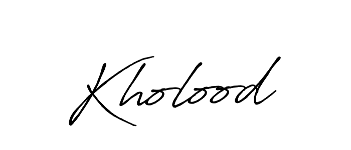 Best and Professional Signature Style for Kholood. Antro_Vectra_Bolder Best Signature Style Collection. Kholood signature style 7 images and pictures png