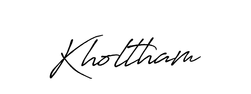 How to Draw Kholtham signature style? Antro_Vectra_Bolder is a latest design signature styles for name Kholtham. Kholtham signature style 7 images and pictures png