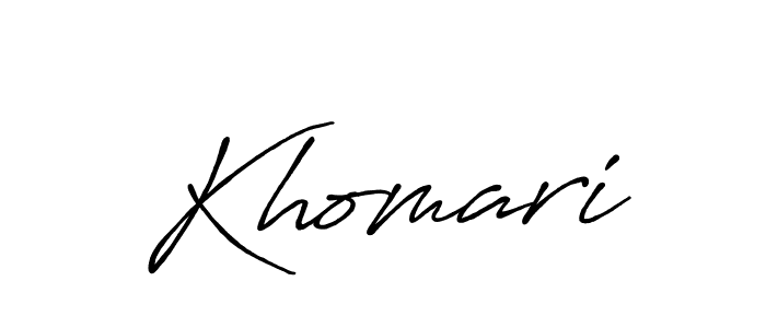 See photos of Khomari official signature by Spectra . Check more albums & portfolios. Read reviews & check more about Antro_Vectra_Bolder font. Khomari signature style 7 images and pictures png